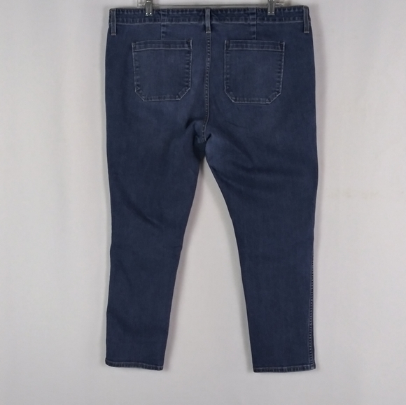 Gap girlfriend blue jeans Women's size 16 - Picture 3 of 4